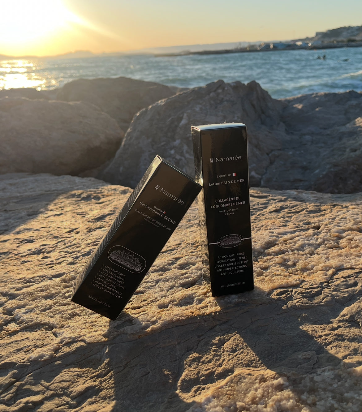 Duo Nettoyage & Fraîcheur. Gel Nettoyant & Lotion Tonique Namarée