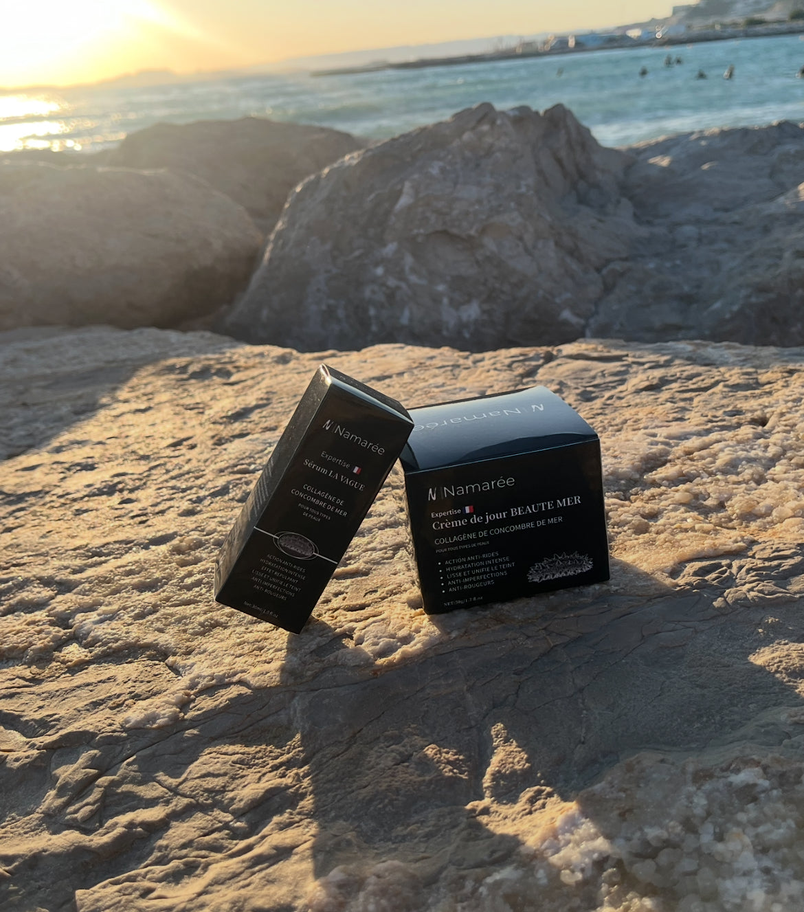 Duo Hydratation & Éclat. Crème & Sérum Namarée